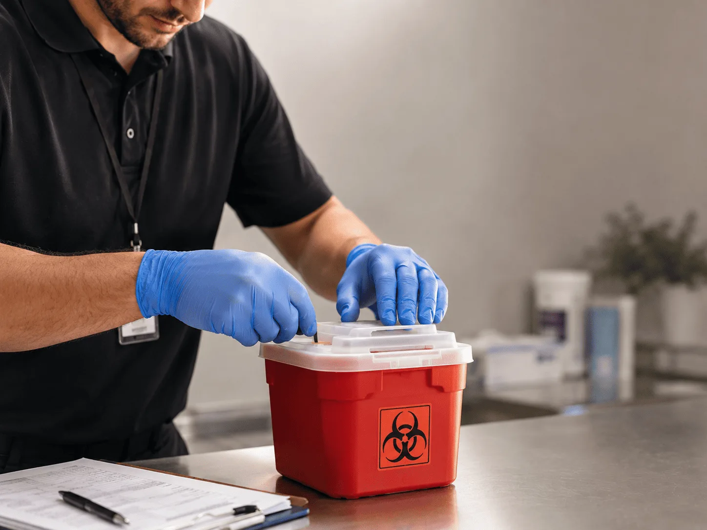 Why choose Sharps Waste Disposal in Shamrock, OK